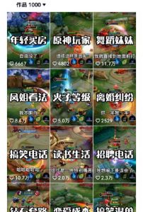 副业拆解:抖音王者荣耀游戏变现副业项目,视频版一条龙实操玩法分享给你-最全项目网