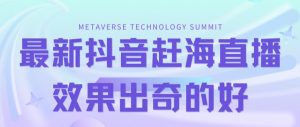最新抖音快手赶海无人直播流量庞大,效果出奇的好(教程+素材)-最全项目网