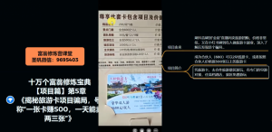 十万个富翁修炼宝典之5.揭秘旅游卡项目骗局,号称“一张卡赚500,一天能卖两三张”-最全项目网