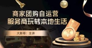 大新哥·商家团购自运营-玩转本地生活-最全项目网