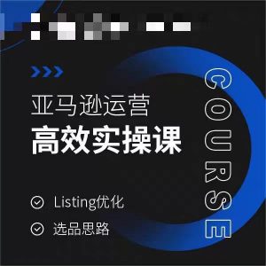 亚马逊运营高效实操课，Listing优化，选品思路-最全项目网