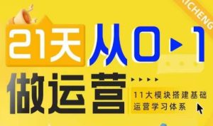 21天从0-1做运营,11大维度搭建基础运营学习体系-最全项目网