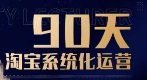 90天淘宝系统化运营,从入门到精通-最全项目网