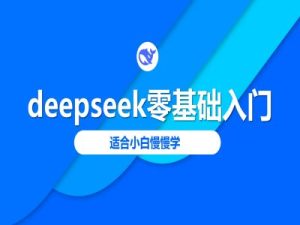 deepseek零基础入门-deepseek教程2025，适合小白慢慢学-最全项目网