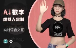 Ai数字人虚拟(智能体)实时语音交互特训营,自行定制超写实角色AI数字人交互技术-最全项目网