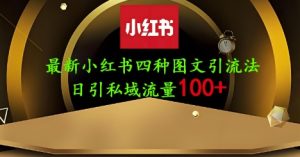 25年最新小红书发布简单图文,单人单号日引流200+创业粉-最全项目网