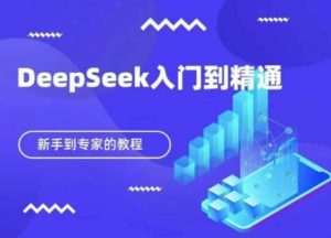 DeepSeek快速从入门到精通，新手的保姆级教程-最全项目网