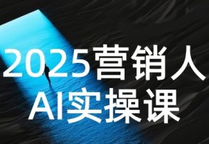 2025营销人Al实操课，AI营销抢跑实战，从Prompt到方案，效率碾压同行-最全项目网