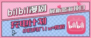 最新蓝海项目,B站充电计划,小白也能月入1w+-最全项目网