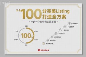 100分完美Listing打造全方案,想要完美listing必须是需要一步一个脚印的-最全项目网