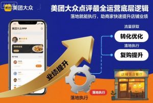 美团大众点评最全运营底层逻辑，落地就能执行，助商家快速提升店铺业绩-最全项目网