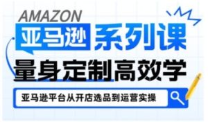 亚马逊新手开店从入门到精通,全面覆盖亚马逊开店各阶段要点,助新手从入门到精通-最全项目网