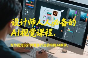 设计师人人必备的AI视觉课程，专为视觉设计师量身打造的专属AI教学-最全项目网