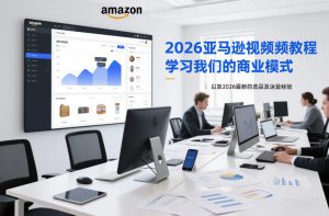 2026亚马逊视频教程，学习我们的商业模式，以及2026最新的选品及运营经验-最全项目网