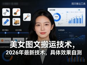 美女图文搬运技术，2026年最新技术，具体效果自测-最全项目网