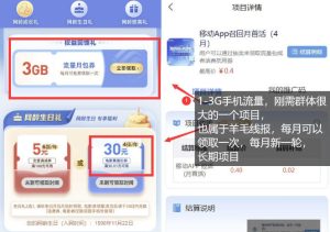 手机流量领取推广_每月一轮，刚需类的长期项目-最全项目网