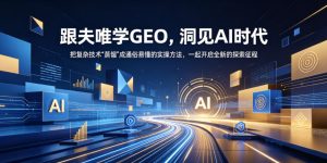 跟夫唯学GEO,洞见AI时代,把复杂技术“蒸馏”成通俗易懂的实操方法,一起开启全新的探索征程-最全项目网