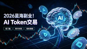 2026全新风口副业|AI智能Token交易,空闲时间轻松 賺 收益,无需全天盯盘【揭秘】-最全项目网