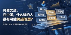 付费文章:在中国,什么样的人最有可能跨越阶层?-最全项目网