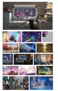 某宝付费购买！108GB，直播绿幕二次元3D动态虚拟背景合集，抖音动漫房间高清直播素材，电脑桌面壁纸-最全项目网
