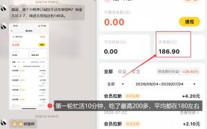 【大羊毛】几分钟30-40r,【流量体联盟】,可以矩阵,操作无脑简单-最全项目网