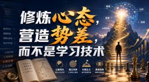 付费文章:修炼心态,营造势差,而不是学习技术-最全项目网