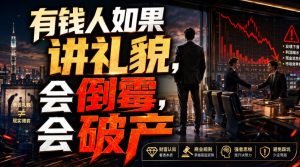 付费文章:有钱人如果讲礼貌,会倒霉,会破产-最全项目网
