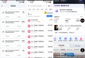外面卖299的爆款二创配音情感语录教学,一个作品20分钟左右,伙伴计划+剪映拉新+收徒等多种收益-最全项目网